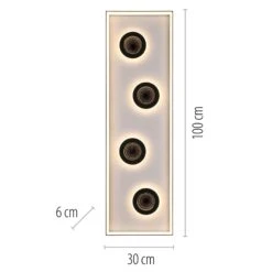 Infiniti 4 Ring Rectangular Flush Ceiling & Wall Light 17 Infiniti 4 Ring Rectangular Flush Ceiling & Wall Light -Housing Units Furniture Store 00194df8b9b9fba1c6a2a3f9c0c89408