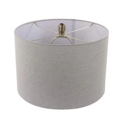Murano Clear Crystal Table Lamp With Grey Shade -Housing Units Furniture Store 00eab657e45391273e79da6e294b3372