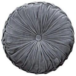 Laura Ashley Rosanna Steel Round Cushion 3 Laura Ashley Rosanna Steel Round Cushion -Housing Units Furniture Store 01033a6871a84f3beed21166c2732f66