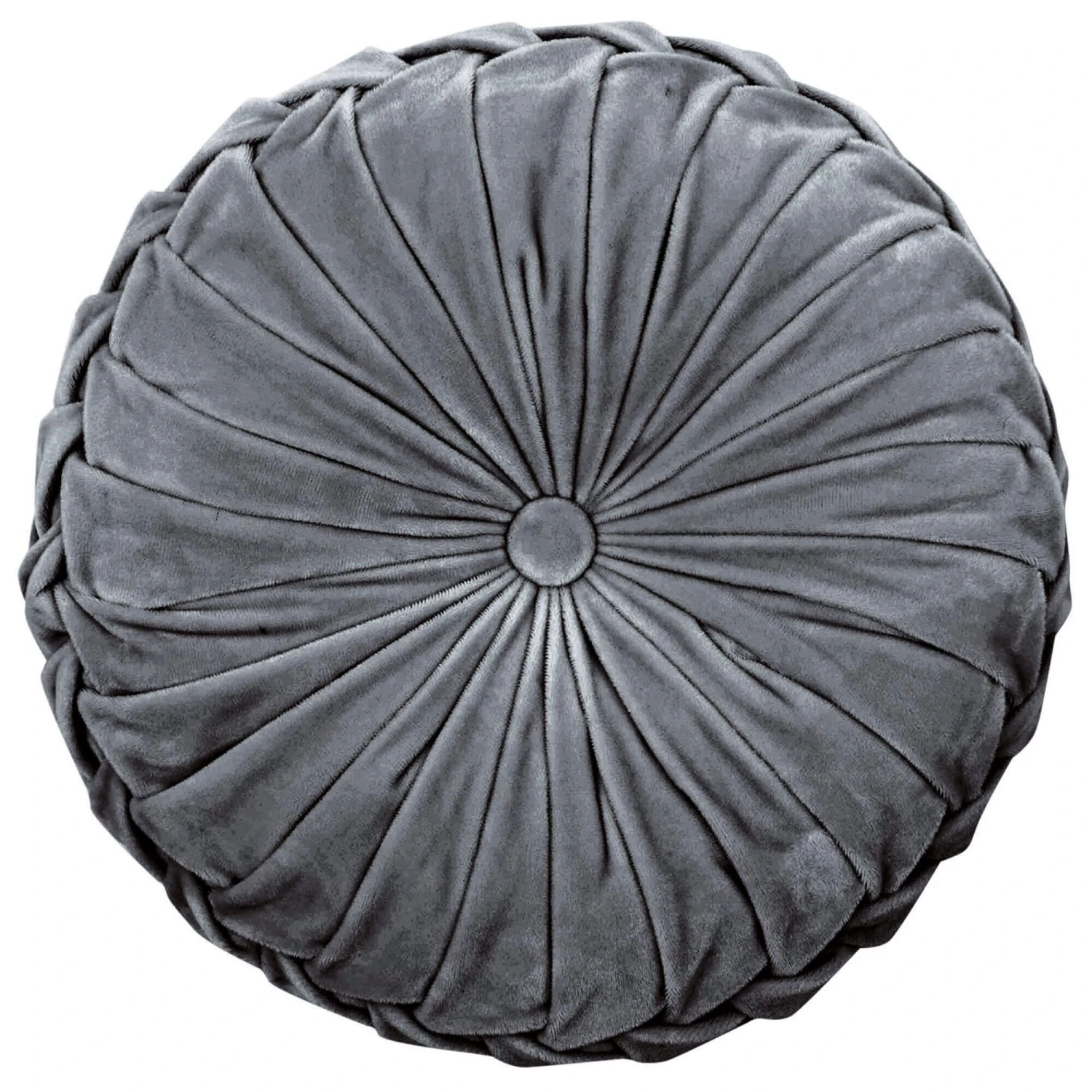 Laura Ashley Rosanna Steel Round Cushion 2 Laura Ashley Rosanna Steel Round Cushion - Image 2