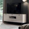 Caren High Gloss Pearl Line TV Unit