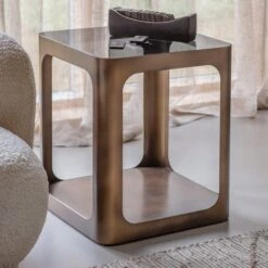 Libra Thorpe Metal Square Side Table With Glass Top 9 Libra Thorpe Metal Square Side Table With Glass Top -Housing Units Furniture Store 0295918ecda559f2c8d7a79a7bbf50ec