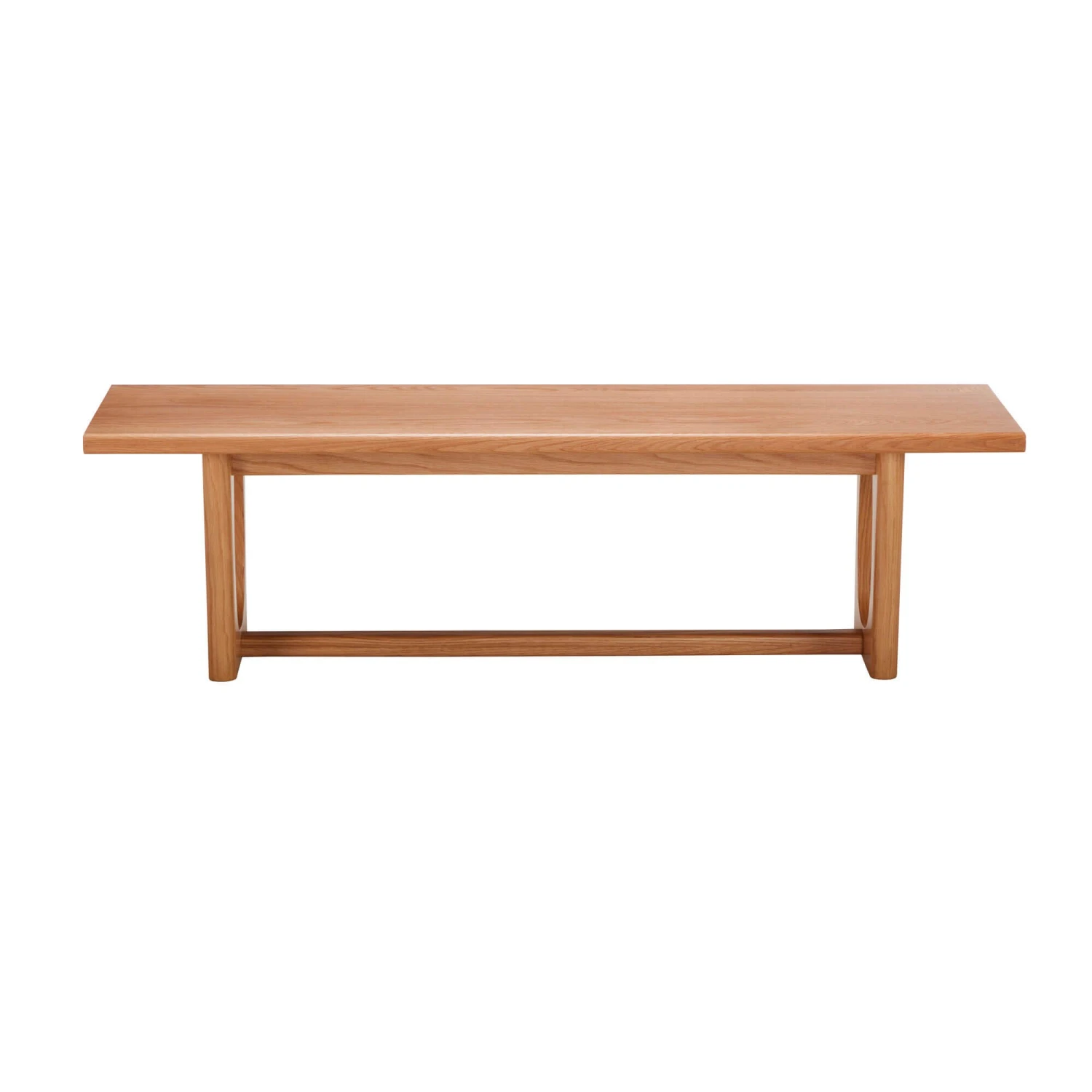 Arden 155cm Natural Oak Dining Bench 3 Arden 155cm Natural Oak Dining Bench - Image 3