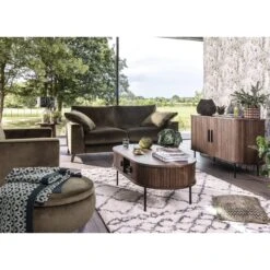 Annika Smoked Oak Slatted Sliding 2 Door Coffee Table -Housing Units Furniture Store 04d31aa167041f6657f6b70361e87db6 1