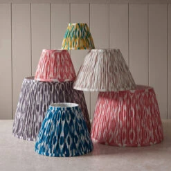 Ikat Marine Blue 25cm Light Shade -Housing Units Furniture Store 05dcfd476c59f03c90ce97cfb09025f5