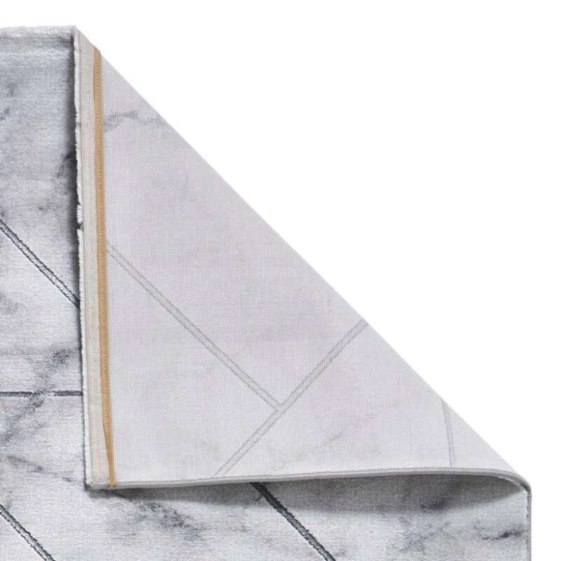 Craft Ivory & Silver Geometric Rug Collection 4 Craft Ivory & Silver Geometric Rug Collection - Image 4