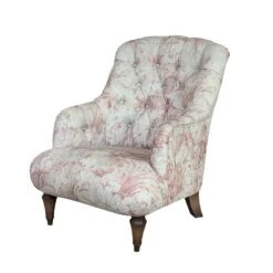 HU Heritage Sedgewick Floral Patterned Fabric Accent Armchair -Housing Units Furniture Store 079a6de25a8103fe2ecfe344320f32c2