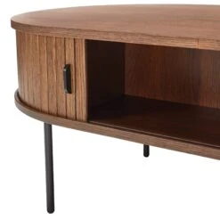 Annika Smoked Oak Slatted Sliding 2 Door Coffee Table -Housing Units Furniture Store 07c1a992baf39a91884fa0781f3738ef 1