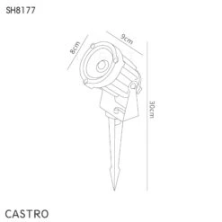 Fidel Grey Spike 1 Light Wall Light 13 Fidel Grey Spike 1 Light Wall Light -Housing Units Furniture Store 08492438ec2cff187b5dd5791801f701