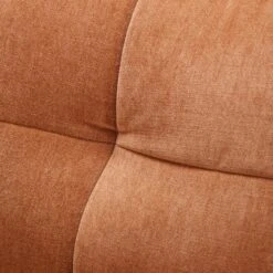 Alexander & James Miller Camel Leather & Velvet Mixed Fabric Snuggler Sofa -Housing Units Furniture Store 08d43b2c8a7418db438bd372518e1d4d
