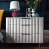 Lisette Ivory 3 Drawer Chest