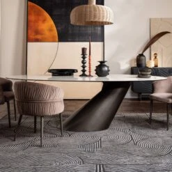 Glass House Brann Ceramic 240cm Dining Table