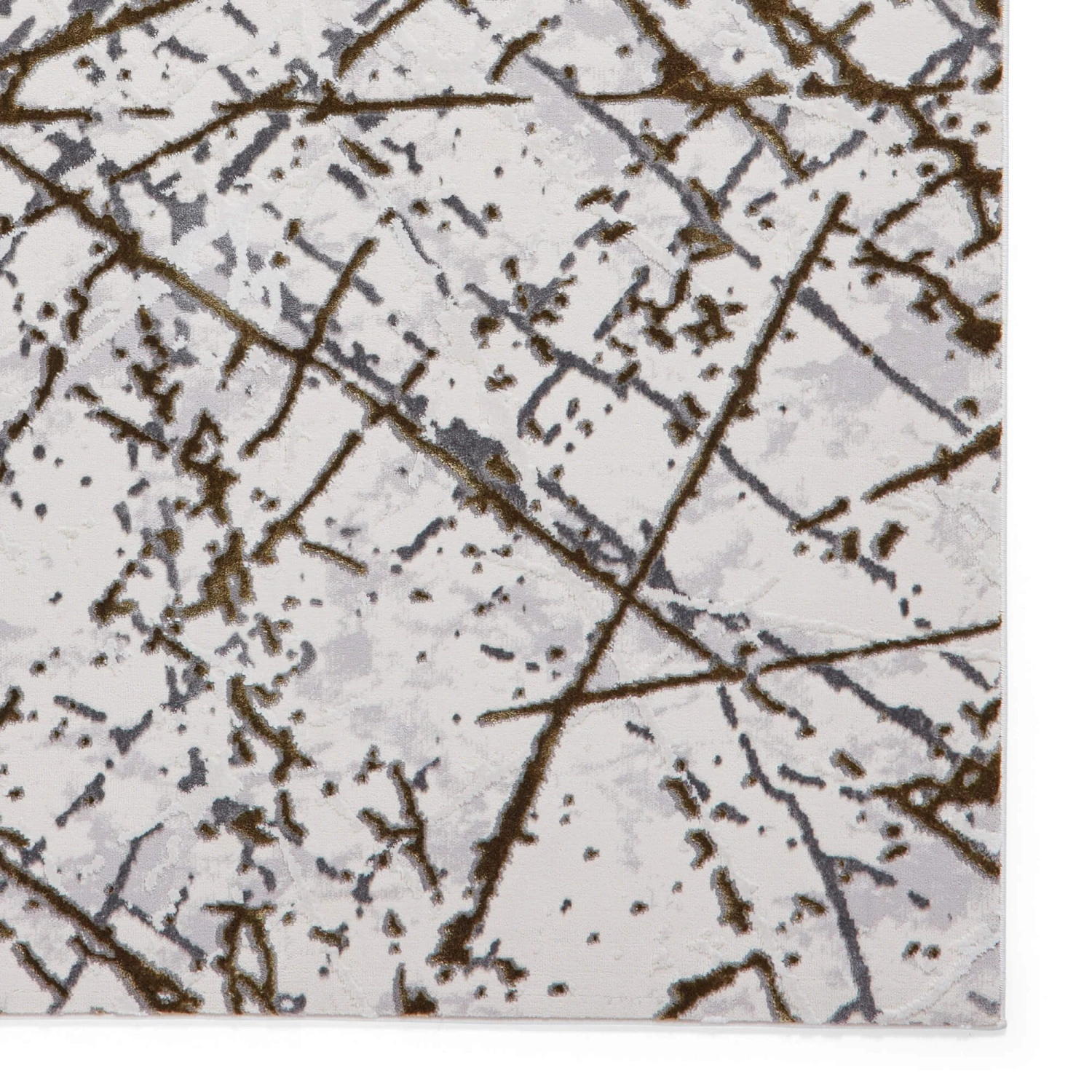 Artemis Abstract Grey & Gold 160x230cm Rug 6 Artemis Abstract Grey & Gold 160x230cm Rug - Image 6