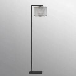 Davis Black Glass Rod Shade Floor Lamp -Housing Units Furniture Store 0c3293f6c3501c091dc403b2501670ed 1