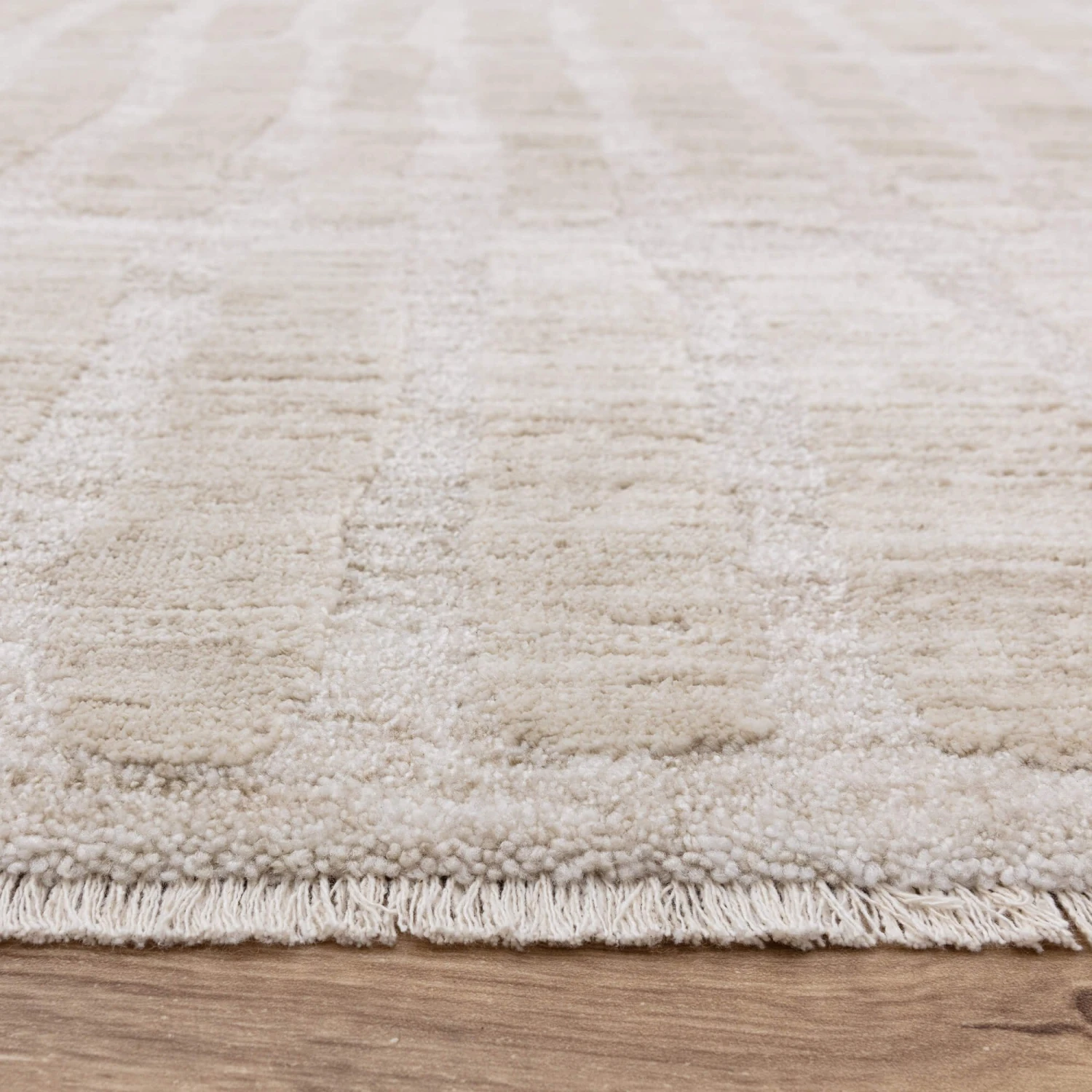 Laurent Lines Ivory 200cm X 290cm Rug 3 Laurent Lines Ivory 200cm X 290cm Rug - Image 3