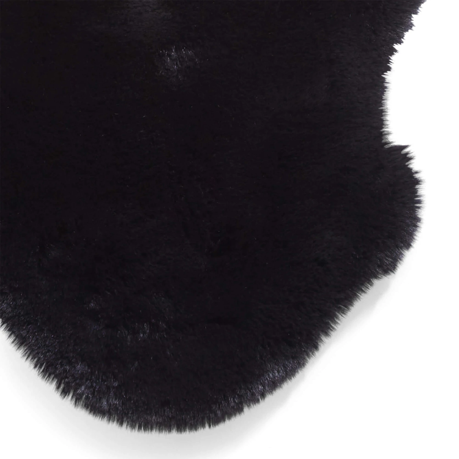 Super Teddy Black Single Sheepskin Rug 8 Super Teddy Black Single Sheepskin Rug - Image 8