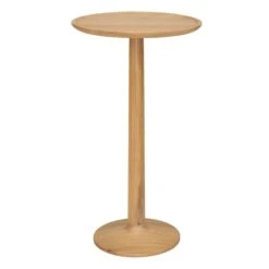 Ercol Siena Natural Oak High Round Side Table