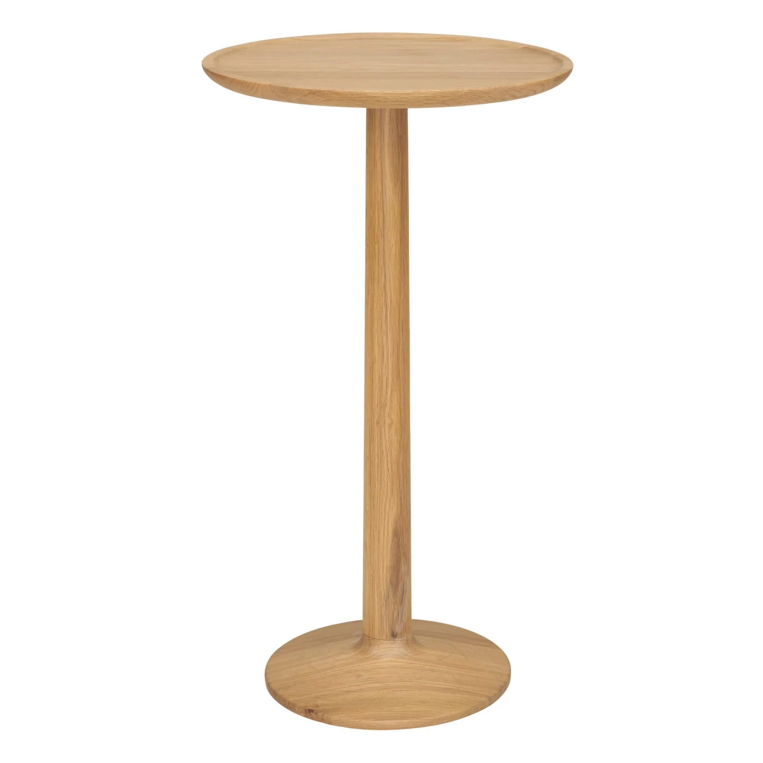 Ercol Siena Natural Oak High Round Side Table 1 Ercol Siena Natural Oak High Round Side Table