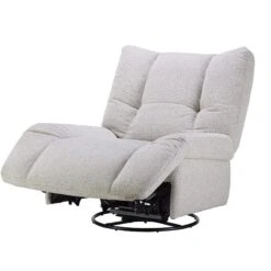 Marco Light Grey Fabric Power Glider Recliner Chair -Housing Units Furniture Store 114b836634a24d80f6c07224289f744a