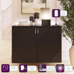 Frank Olsen Ava Small Black Sideboard -Housing Units Furniture Store 11829ae233ee1013dce59f2dc6c16e91 1
