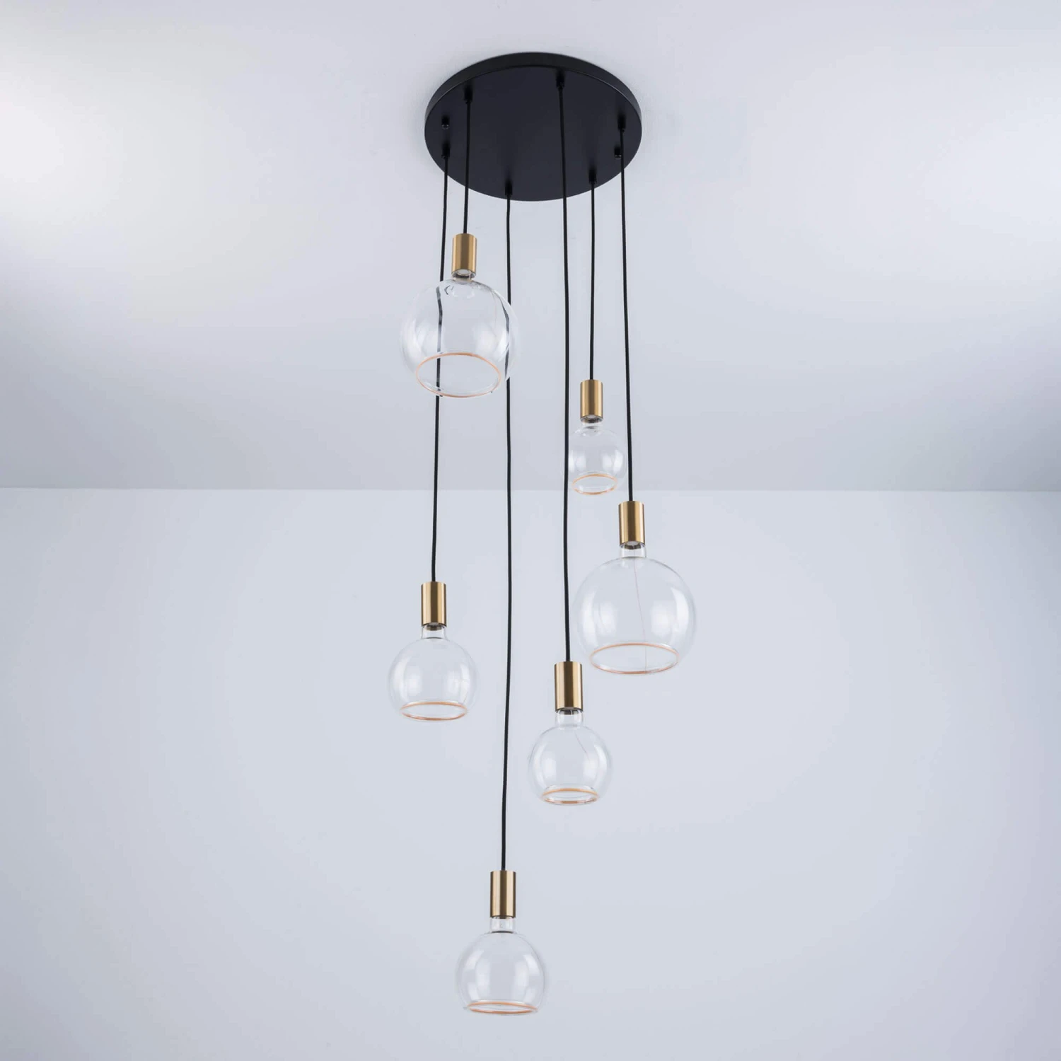 Aura Gold 6 Light Ceiling Plate 3 Aura Gold 6 Light Ceiling Plate - Image 3