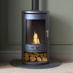 OKO S5 Cylindrical Bioethanol Stove With Log Store -Housing Units Furniture Store 11f2c84e792ff9d489fce395bb9c25d7