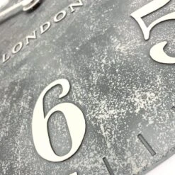 Thomas Kent Arabic Grey Outdoor Wall Clock -Housing Units Furniture Store 124be9a5d12411e46130c0edb640cea4