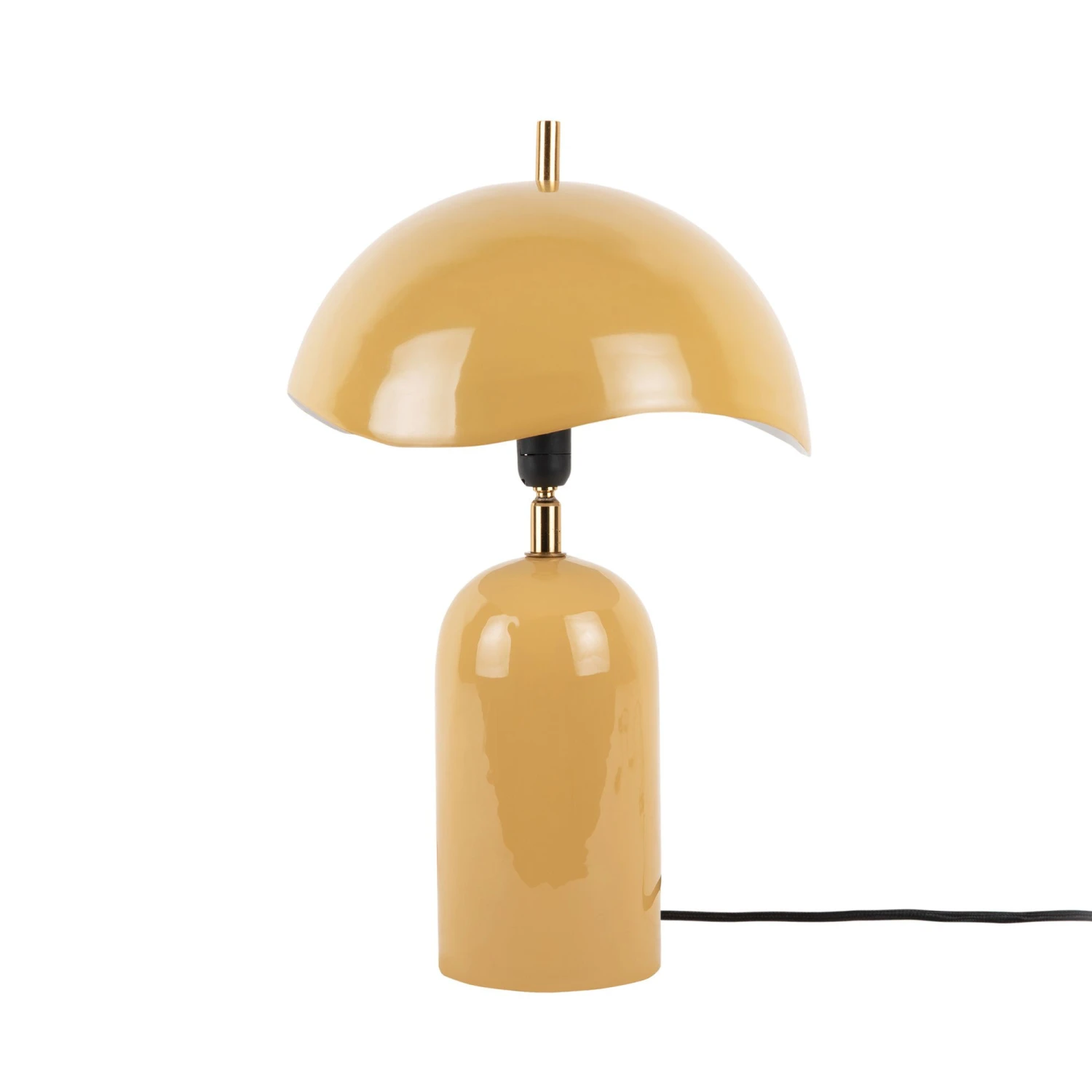 Querido Honey Yellow Enamel Table Lamp 2 Querido Honey Yellow Enamel Table Lamp - Image 2