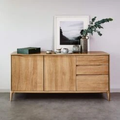 Ercol Romana Solid Oak Large 2 Door 3 Drawer Sideboard 11 Ercol Romana Solid Oak Large 2 Door 3 Drawer Sideboard -Housing Units Furniture Store 12f05cf36389a50052c6045fd34beedf