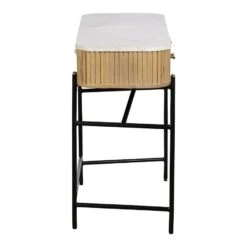 Rochelle Mango Wood & Marble 2 Drawer Dressing Table -Housing Units Furniture Store 12ffccd972a68fb197fa5285957125b8