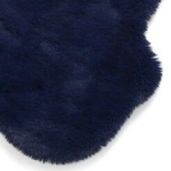 Super Teddy Navy Double Sheepskin Rug -Housing Units Furniture Store 13883ea9a55b15a3e1fcd0a4358b1bb8