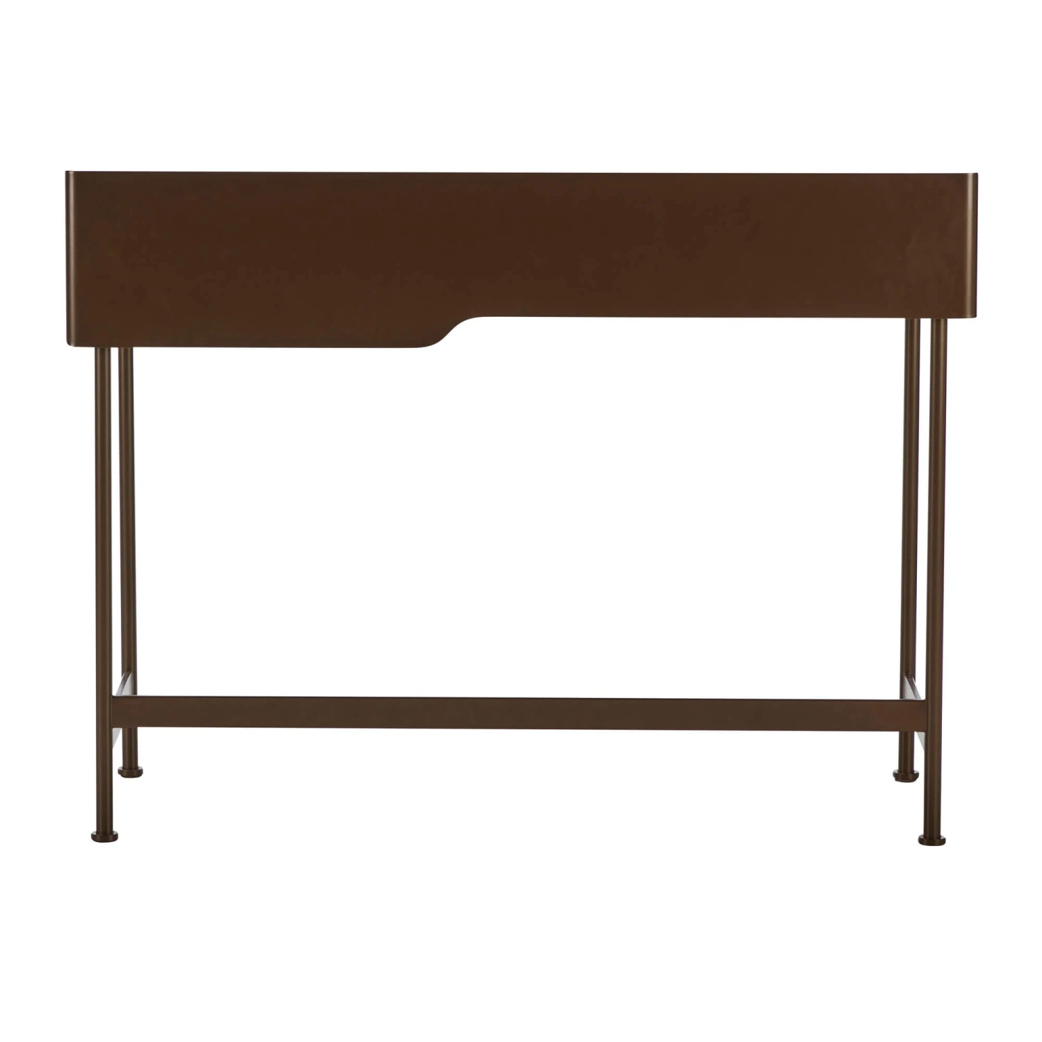 Bontempi Secret Lacquered Dark Brown Desk 5 Bontempi Secret Lacquered Dark Brown Desk - Image 5