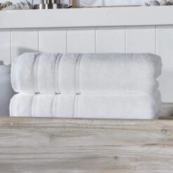 Christy Antalya White Cotton Bath Towel