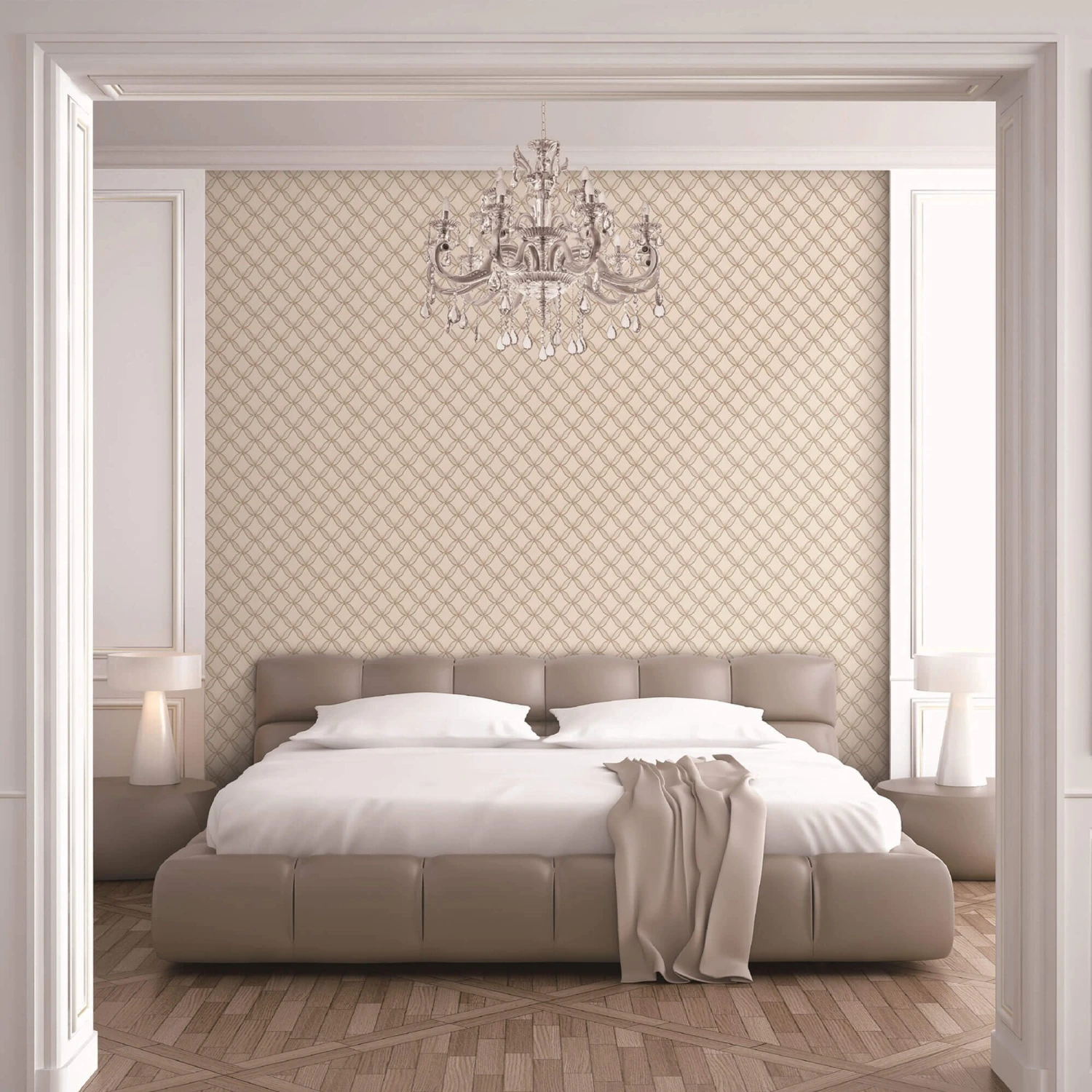 Geometric Cream Wallpaper 1 Geometric Cream Wallpaper