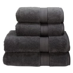 Christy Supreme Hygro Graphite Bath Sheet
