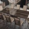 Medina High Gloss 200cm Extending Dining Table