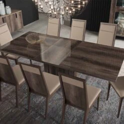 Medina High Gloss 200cm Extending Dining Table