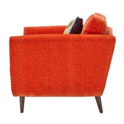 Orla Kiely Ivy Snuggler Sofa In Derry Orange Fabric 7 Orla Kiely Ivy Snuggler Sofa In Derry Orange Fabric -Housing Units Furniture Store 169051777af348595f2ca81a9c6b844c