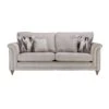 Buxton Grey Fabric Grand Sofa