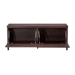 Kelso Dark Brown Wooden 2 Door TV Unit -Housing Units Furniture Store 1721bee7d40154a60caec6db71044aff
