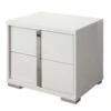 Rosso High Gloss White Right Night Stand