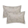 Catherine Lansfield Opulent Jacquard Champagne Pillowcase Pair