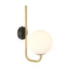 Eichholtz Lipari Black & Gold Wall Lamp