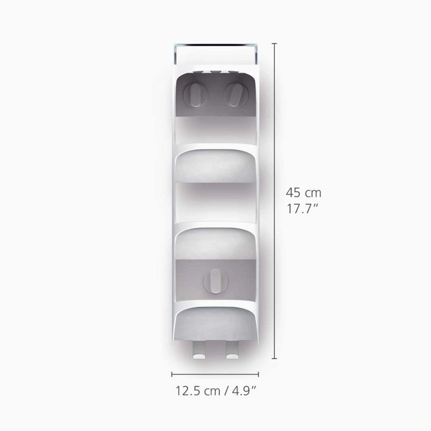 Joseph Joseph Compact Four Tier Shower Shelf 5 Joseph Joseph Compact Four Tier Shower Shelf - Image 5