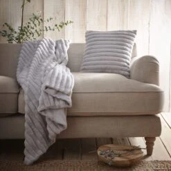 Morritz Grey Faux Fur Throw 9 Morritz Grey Faux Fur Throw -Housing Units Furniture Store 1af12f44d8354cc8a2106161a9159235