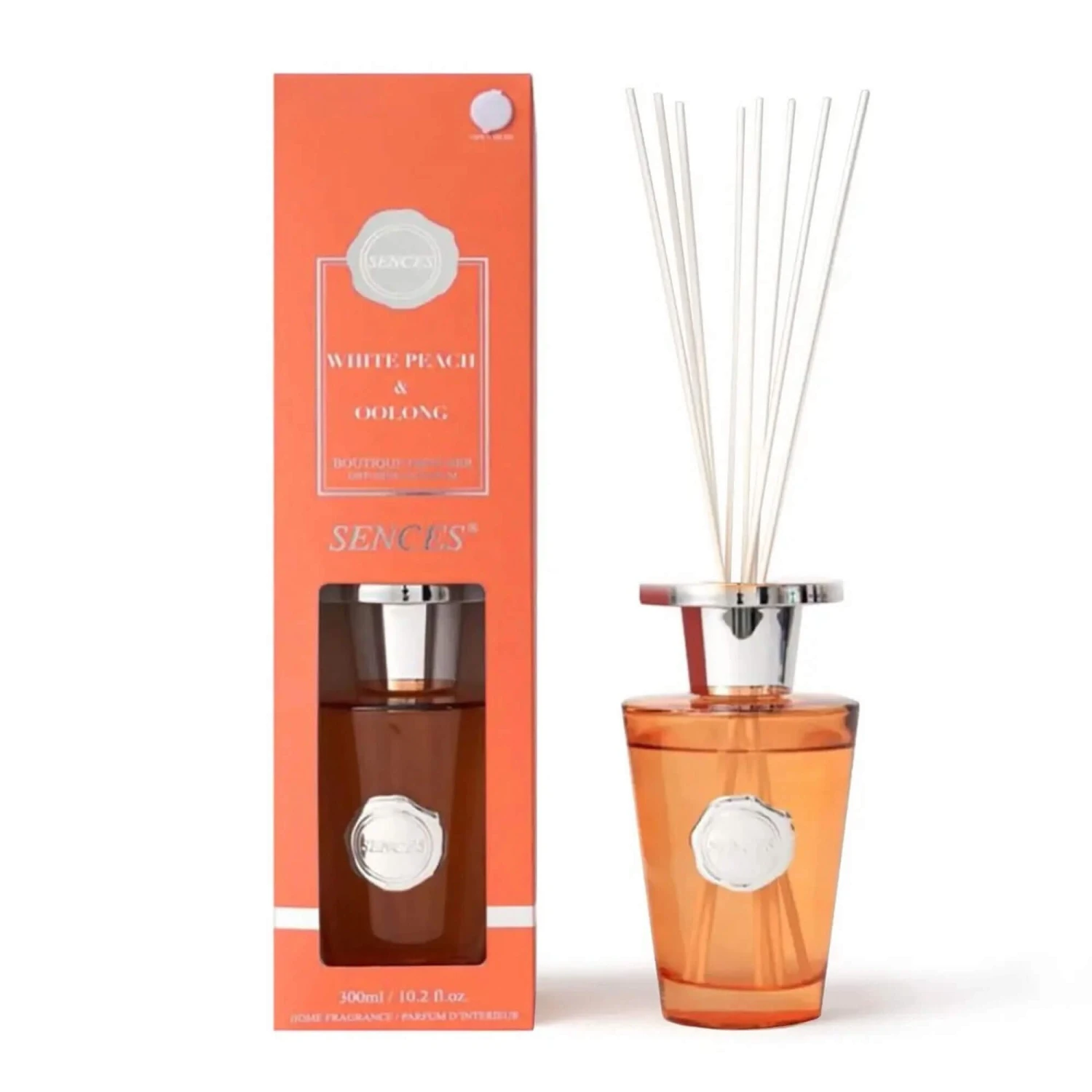 Sences White Peach & Oolong 300ml Diffuser 1 Sences White Peach & Oolong 300ml Diffuser