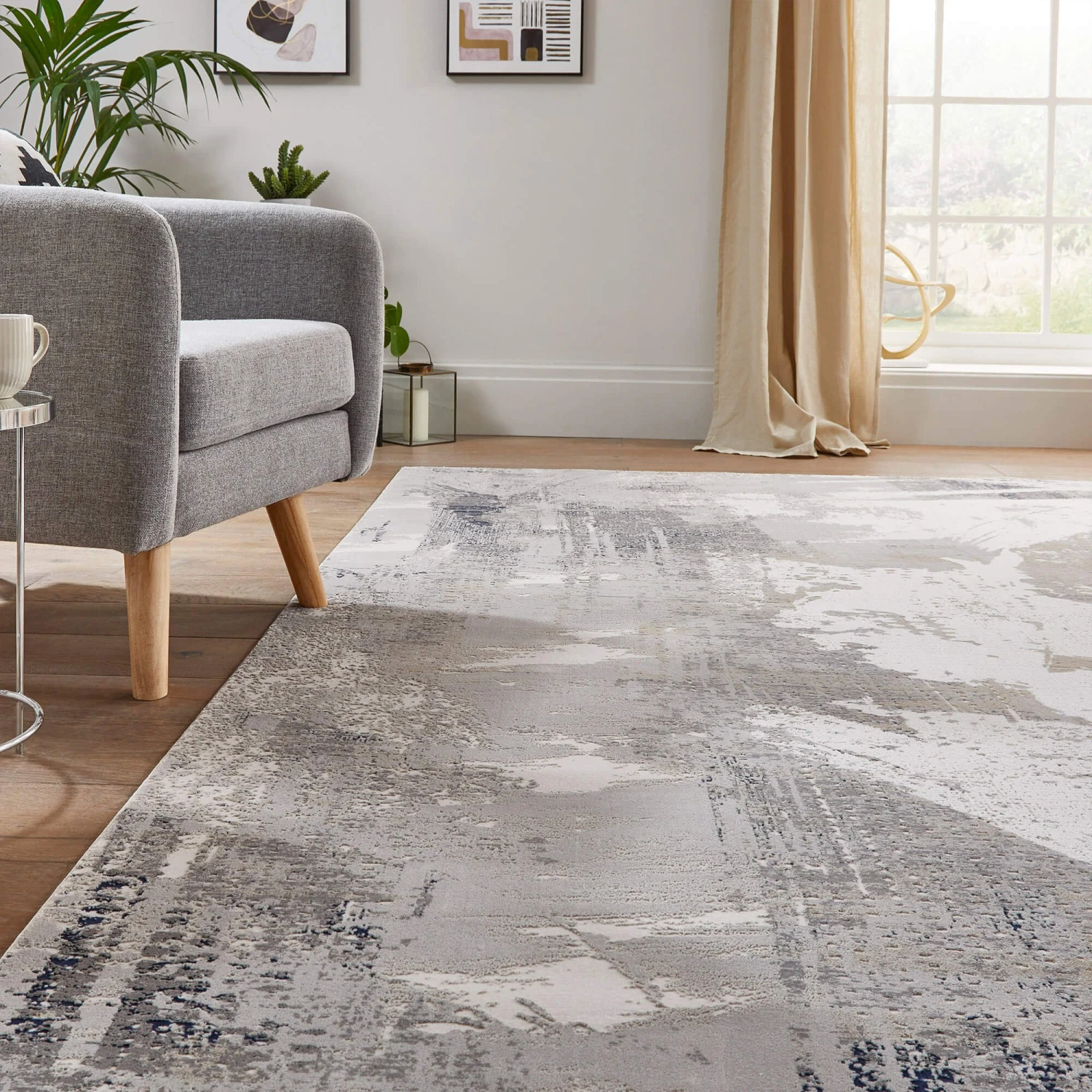 Skyline Ivory Navy Rug Collection 5 Skyline Ivory Navy Rug Collection - Image 5