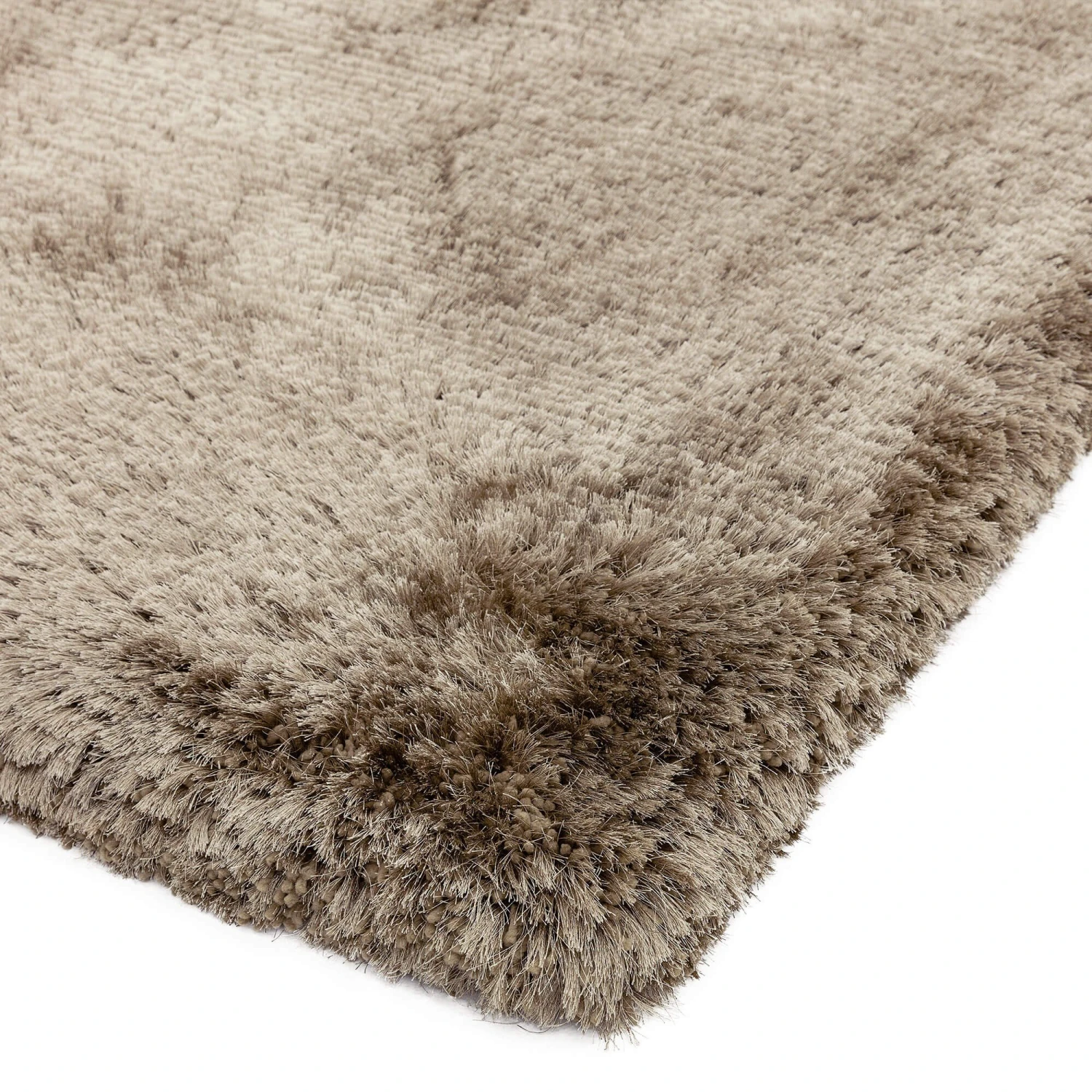 Plush Shaggy Taupe 200cm X 300cm Rug 5 Plush Shaggy Taupe 200cm X 300cm Rug - Image 5