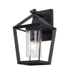 Darmo Anthracite Outdoor Wall Light