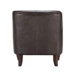 At The Helm Henson Dark Brown Leather Accent Chair 7 At The Helm Henson Dark Brown Leather Accent Chair -Housing Units Furniture Store 1d3b3003a4cab1c767e73f7107bfd861
